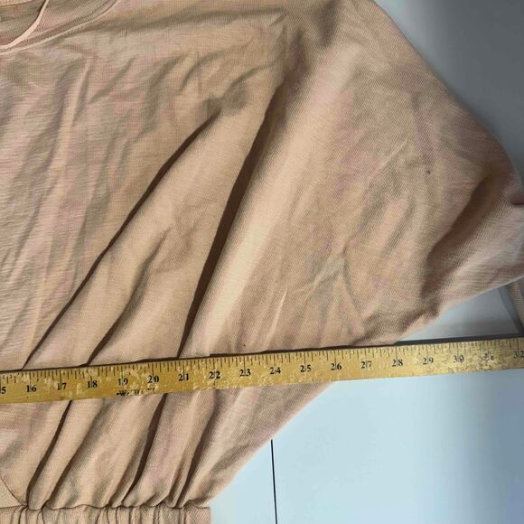 Free People FP Beach Santa Maria Slouchy Mini Dress Dolman Sleeves Size Large - Picture 15 of 16